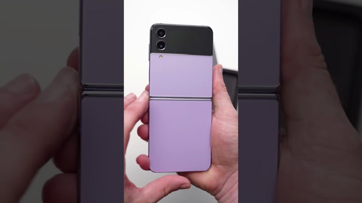 Samsung Galaxy Z flip 4 Unboxing & Setup