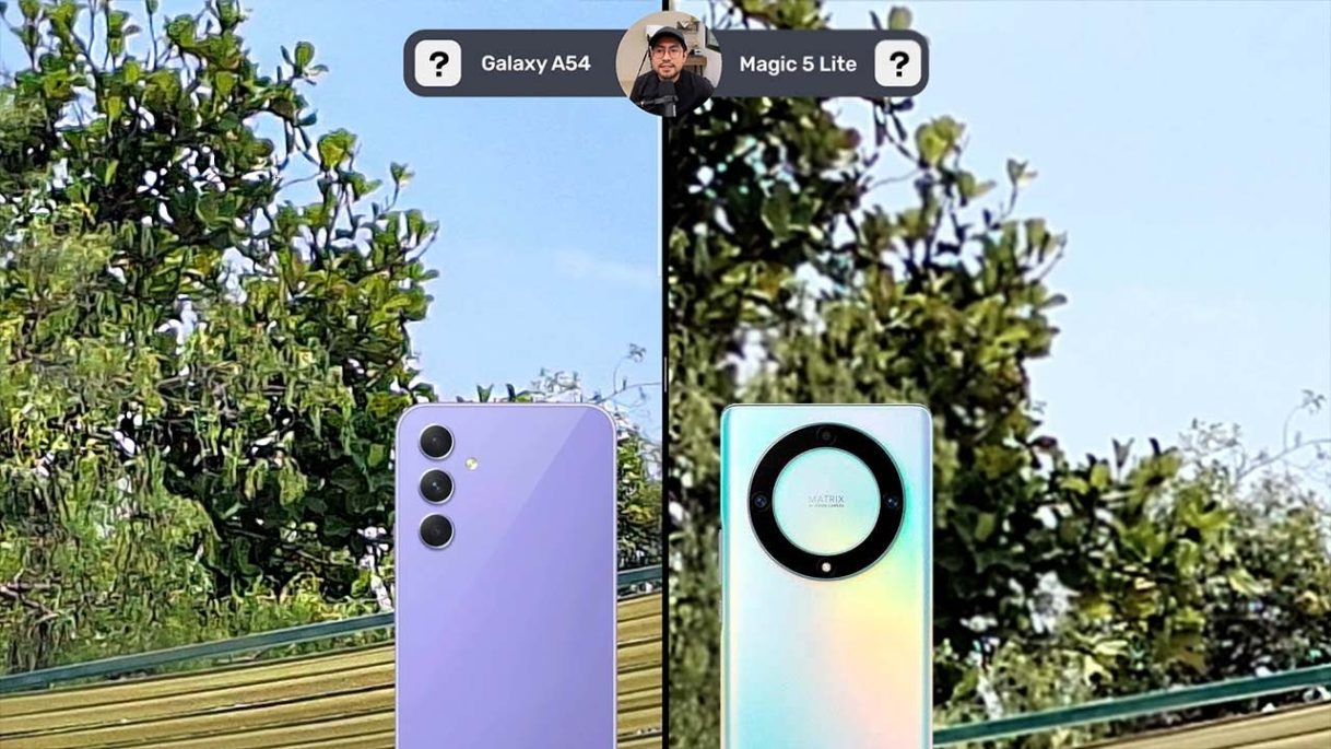 HONOR Magic5 Lite vs Samsung Galaxy A54 | Comparativa de Cámaras