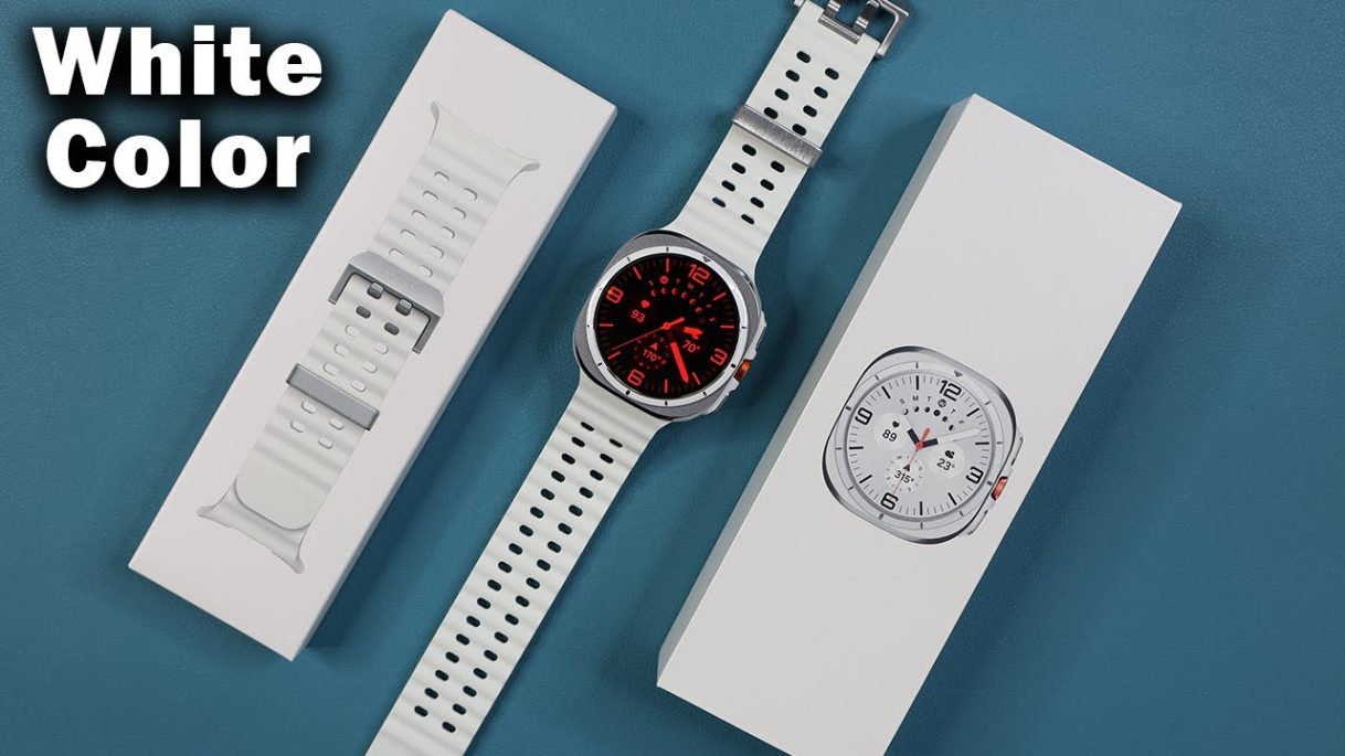 Samsung Galaxy Watch 7 Ultra (WHITE Color) – Unboxing & Detailed Review