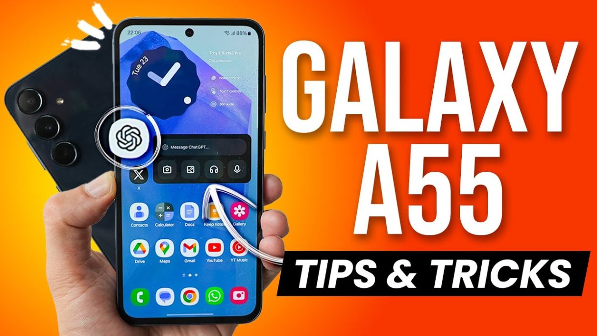 Samsung Galaxy A55 – First 30 Things To Do! ( Tips & Tricks )