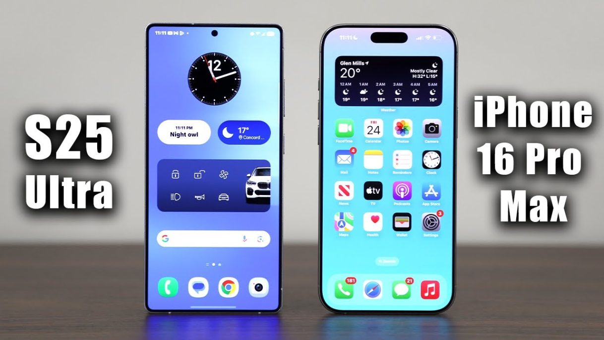 Samsung Galaxy S25 Ultra vs iPhone 16 Pro Max – Which One Is The Winner?
