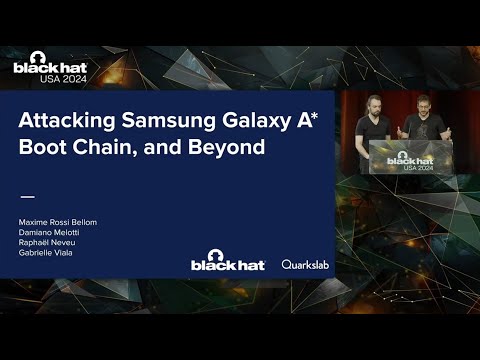 Attacking Samsung Galaxy A* Boot Chain, and Beyond