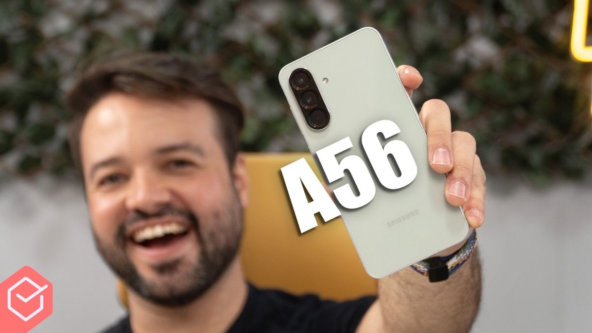🔥 NOVO GALAXY A56! // o SAMSUNG MAIS PROCURADO ganhou uma ATUALIZAÇÃO! Unboxing e Impressões!